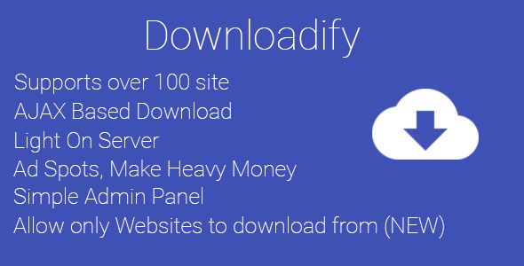 Downloadify - Video Downloader v1.0