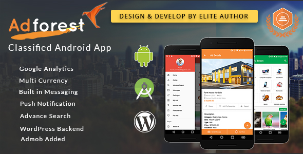 AdForest v2.0.1 - Classified Native Android App