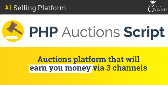 PHP Auctions Script v1.1.1 - nulled