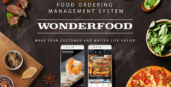 Wonderfood, Food Ordering Management System