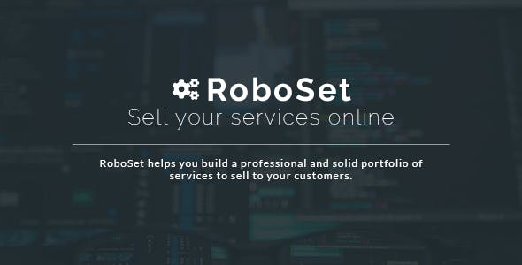 RoboSet v1.0.13 - Sell your services online - nulled