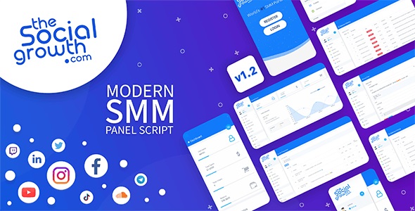 TheSocialGrowth – SMM Panel Script