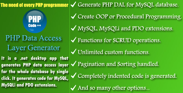 PHP DAL Generator