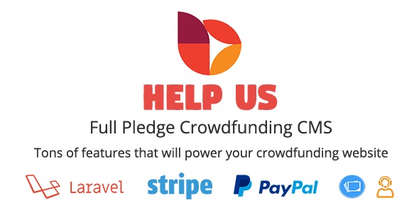 HelpUs v1.0.2 - Ultimate Crowdfunding Solution