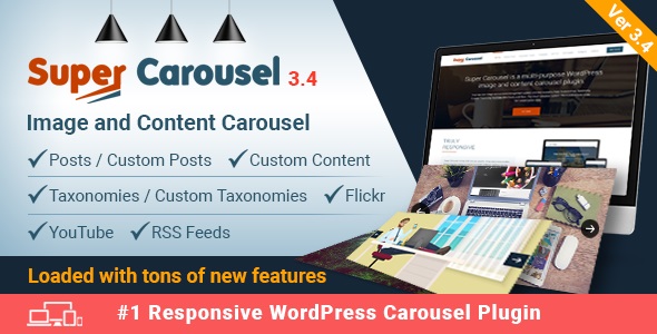 Super Carousel v3.4 - Responsive Wordpress Plugin