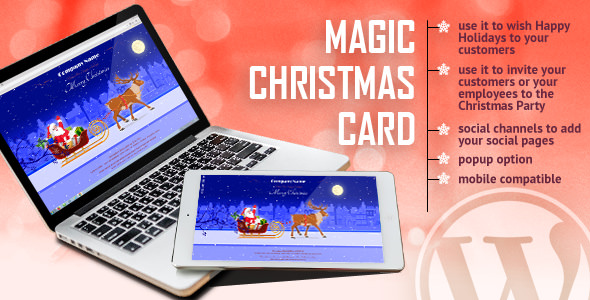 Magic Christmas Card With Animation v1.0