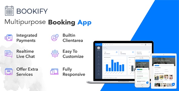 Bookify v1.3 - Multipurpose Booking App